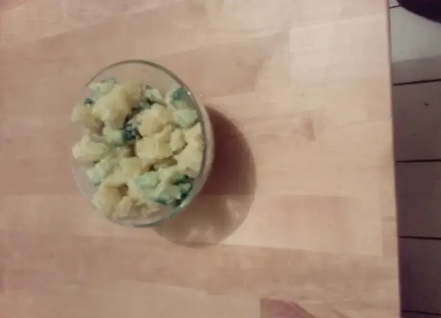 Salade de pommes de terre au concombre