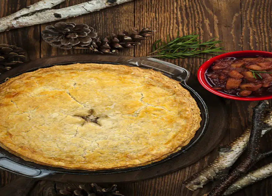 Tourte potiron courgette