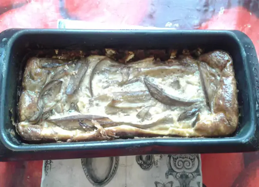Gâteau d'aubergines