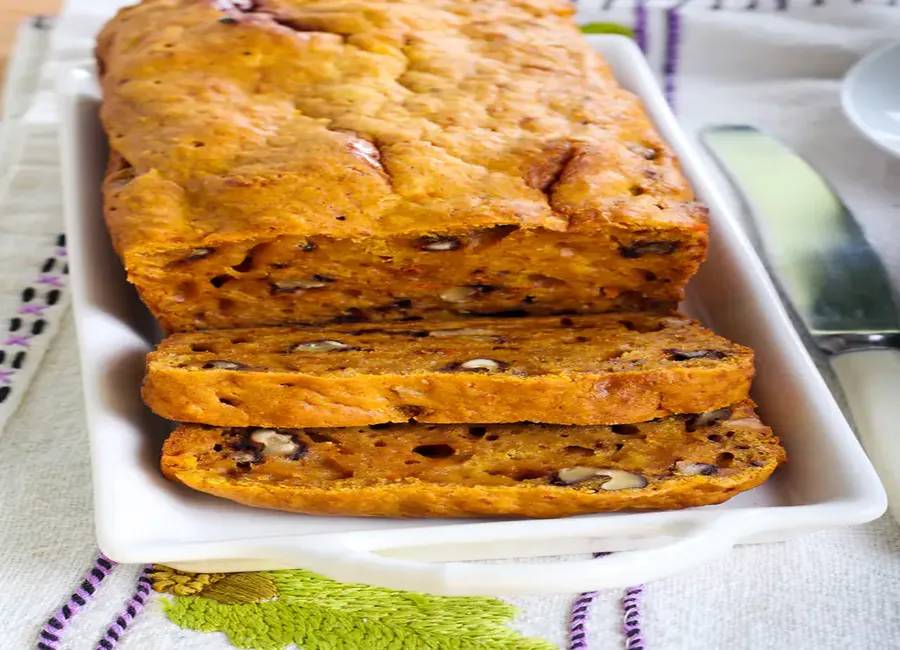 Gâteau de citrouille à la farine de chataîgnes