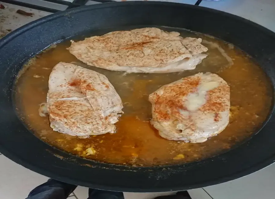 Filets de poulet au camembert