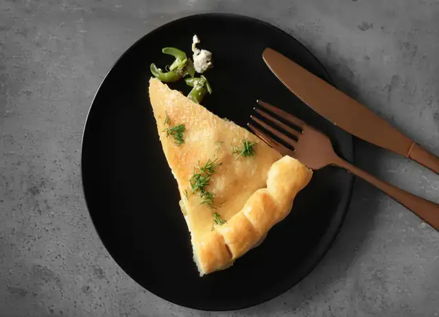 Tourte aux saint-jacques