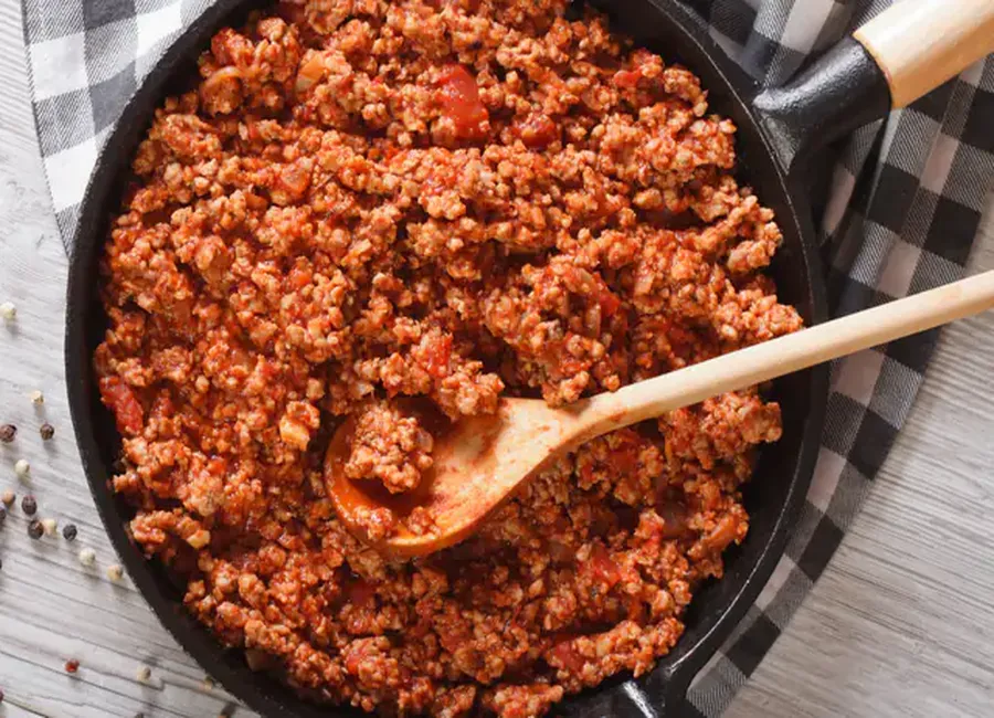 Bolognaise mijotée au vin rouge