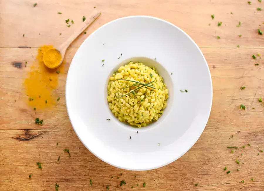 Coquillettes au beurre d'épices