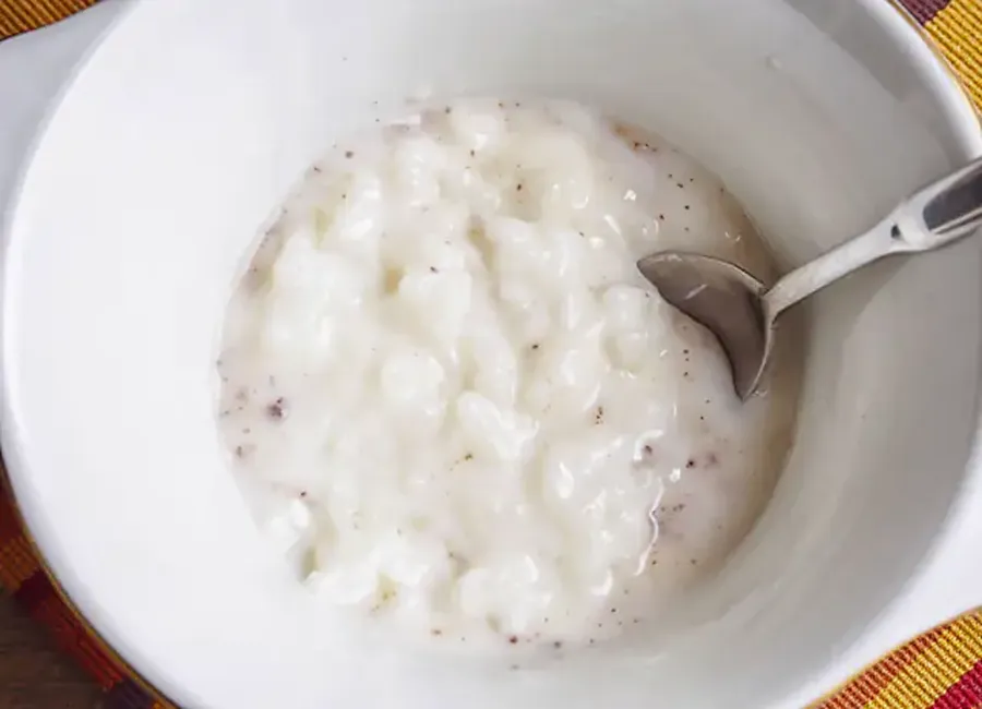 Riz au lait de soja