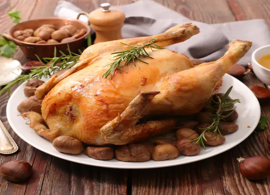 Poulet aux châtaignes