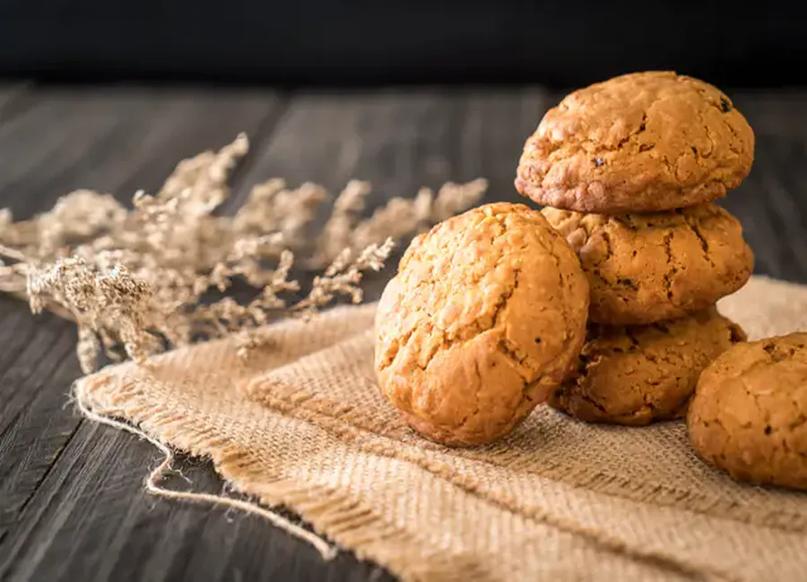 Biscuits au gingembre frais et au miel