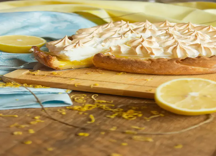 Pâte sablée au zeste de citron