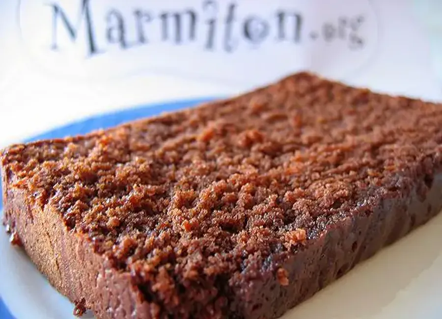 Cake fondant au chocolat avec la machine à pain (map)