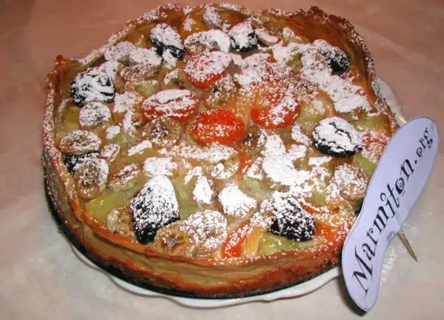 Tourte d'hiver aux 4 fruits