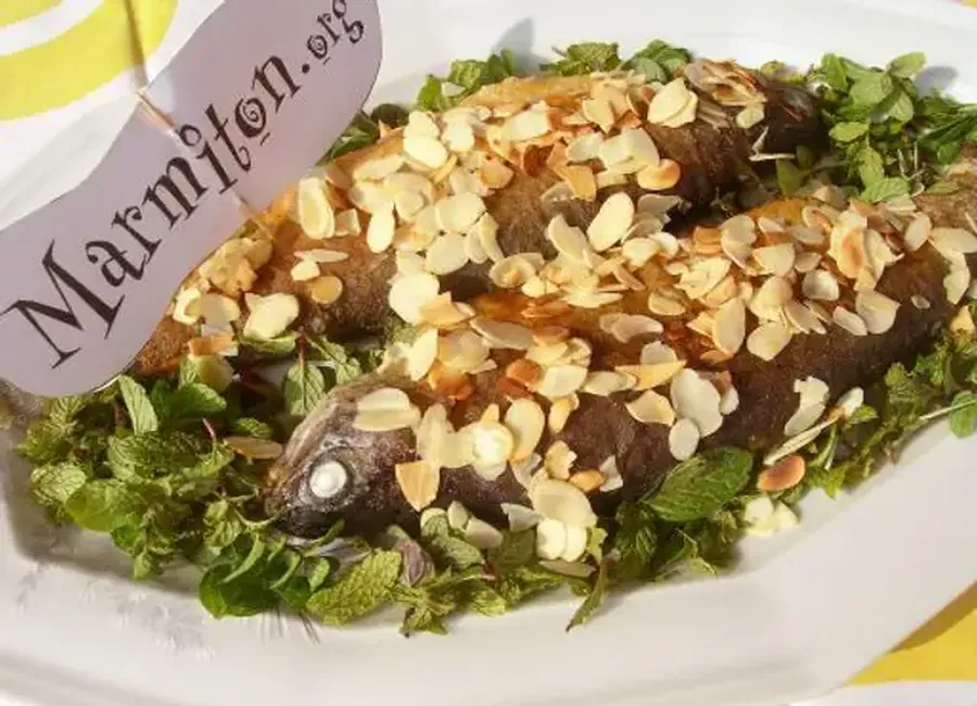 Truites aux amandes flambées au whisky