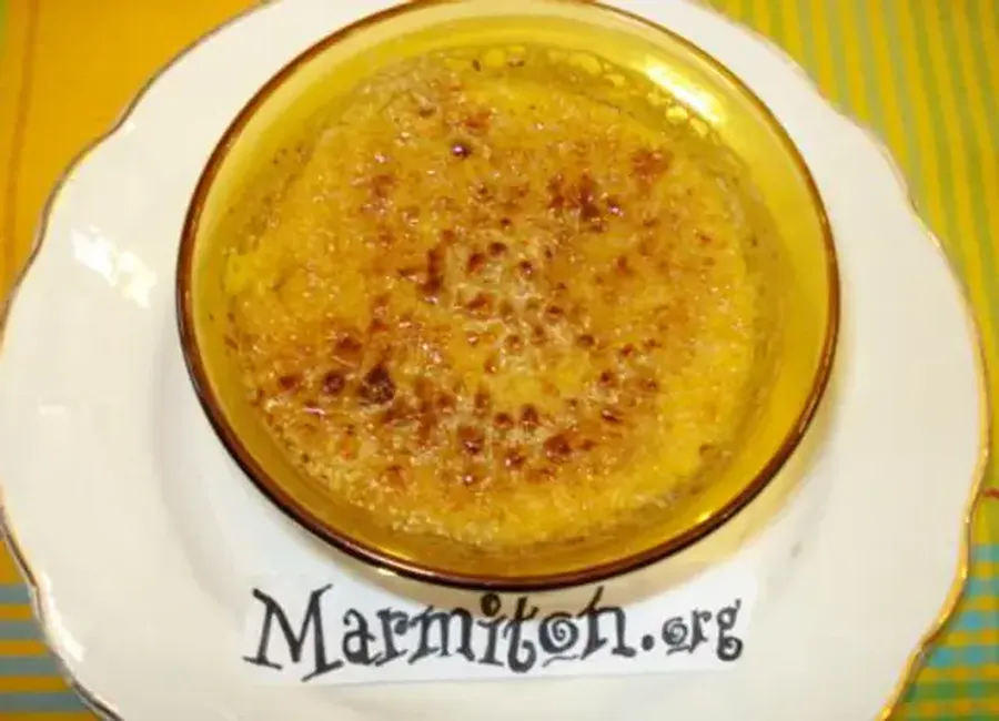 Crème brûlée aux épices de marine
