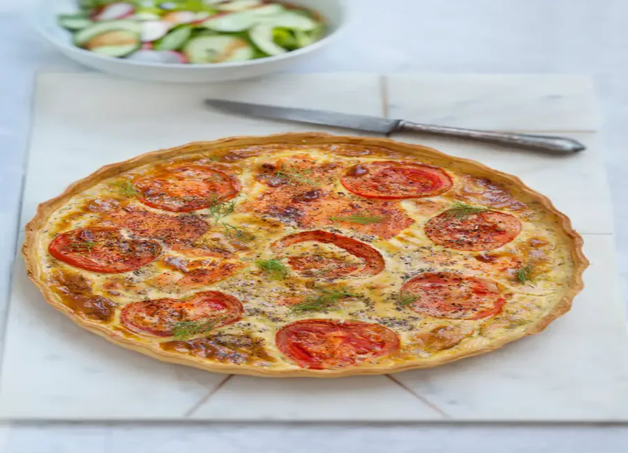 Tarte au saumon fumé