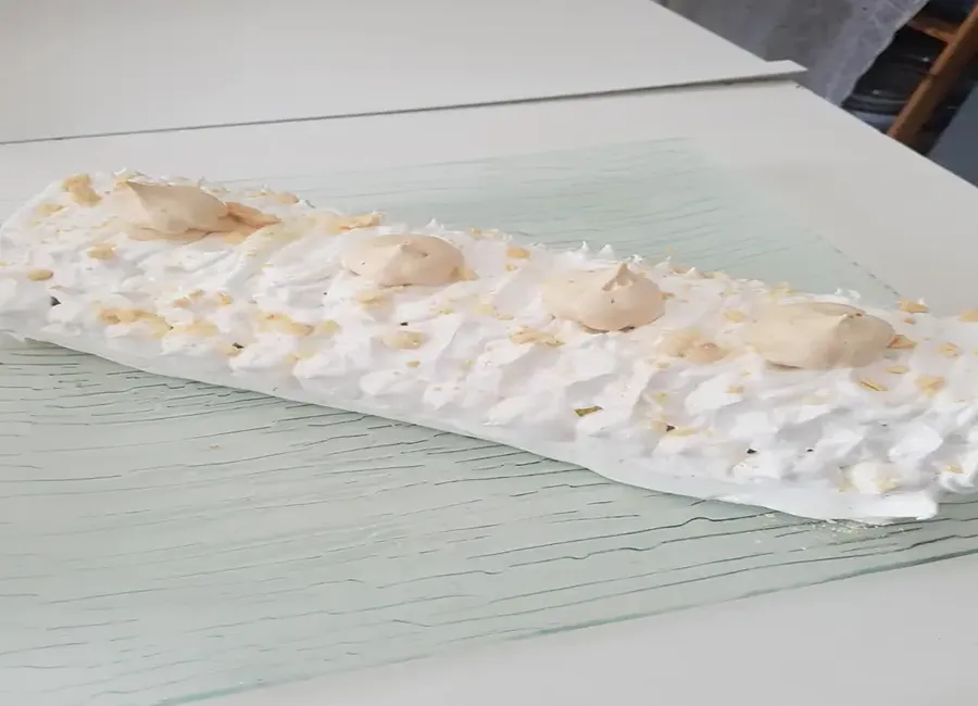 Bûche au citron meringuée
