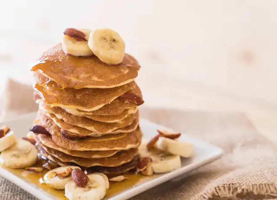 Pancakes moelleux et light