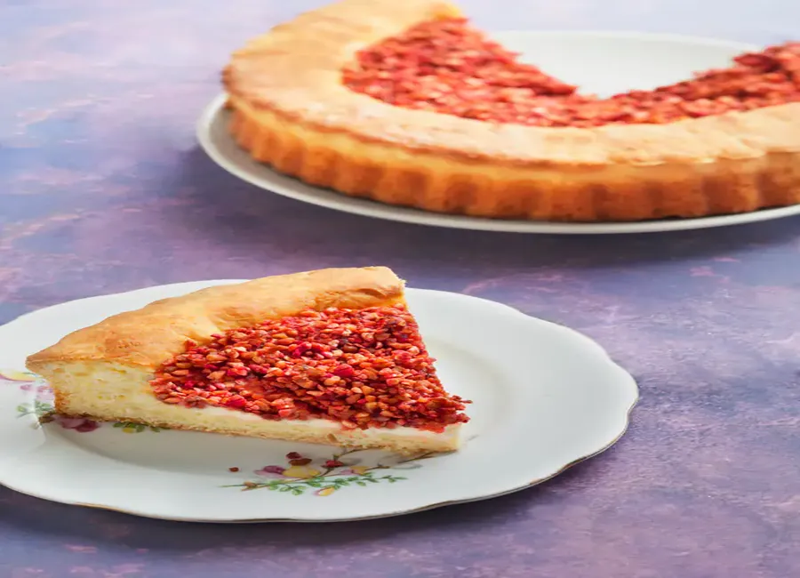 Tarte bressane aux pralines