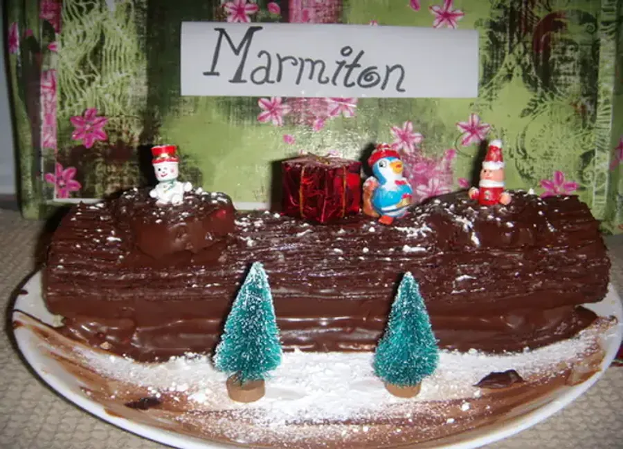 Bûche de noël excellente !