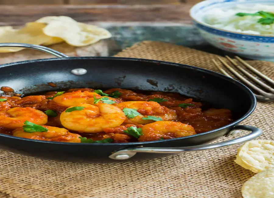 Curry de crevettes express