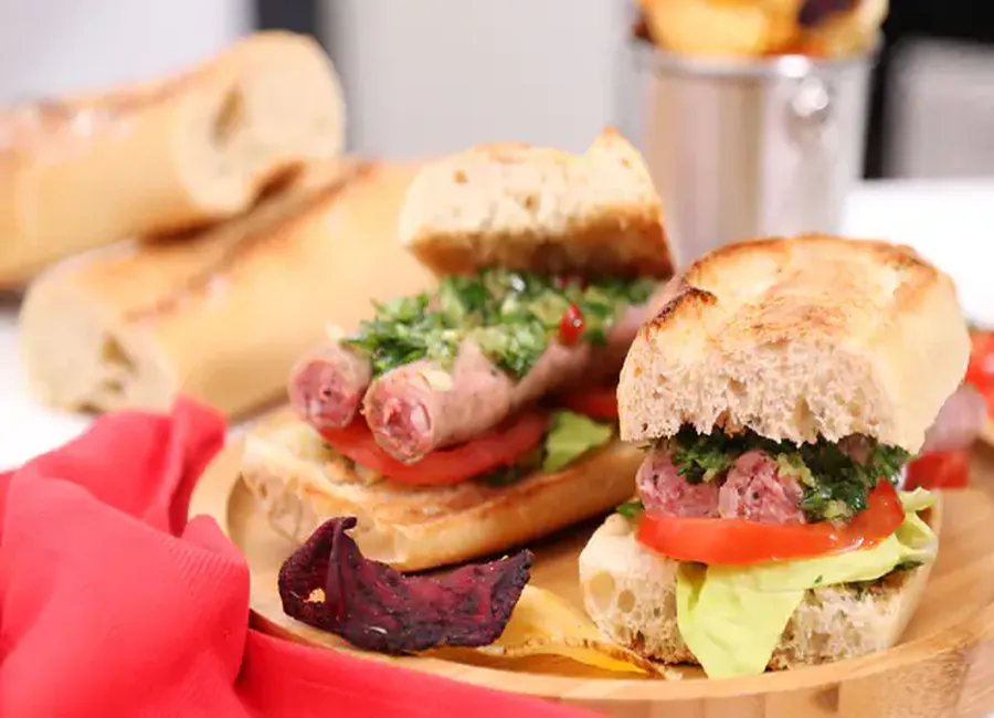 Choripan (sandwich argentin)