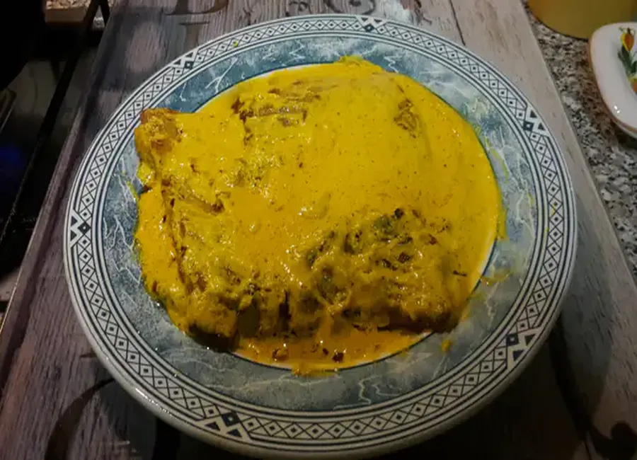 Pavés de truite saumonée au safran