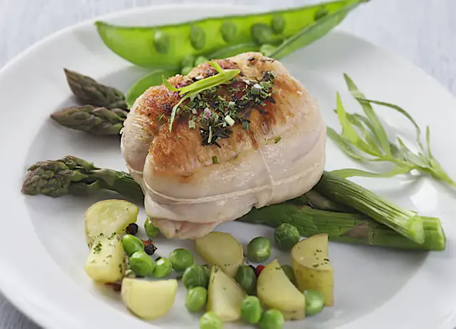 Paupiettes de veau flambées au cognac