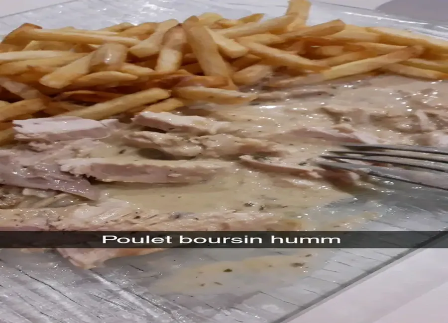 Poulet au boursin