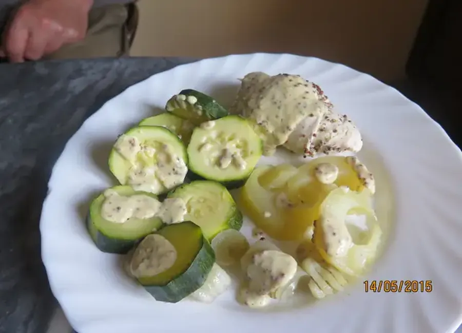 Dinde au 2 moutarde sans lactose
