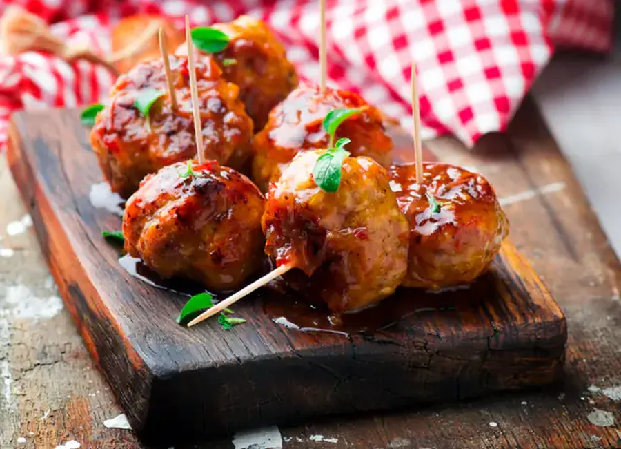Boulettes de poulet aux herbes