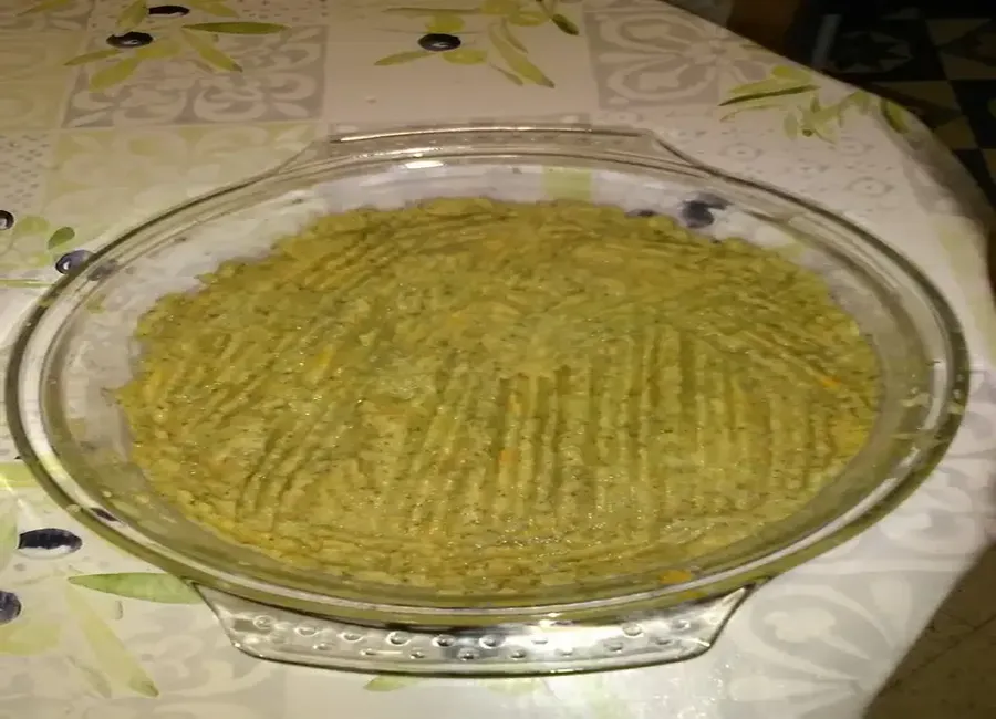 Gratin de patates douces et bananes plantain