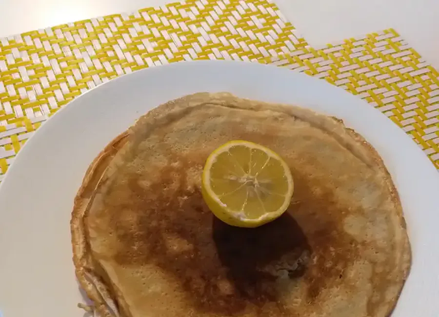 Crêpes légères au lait de soja