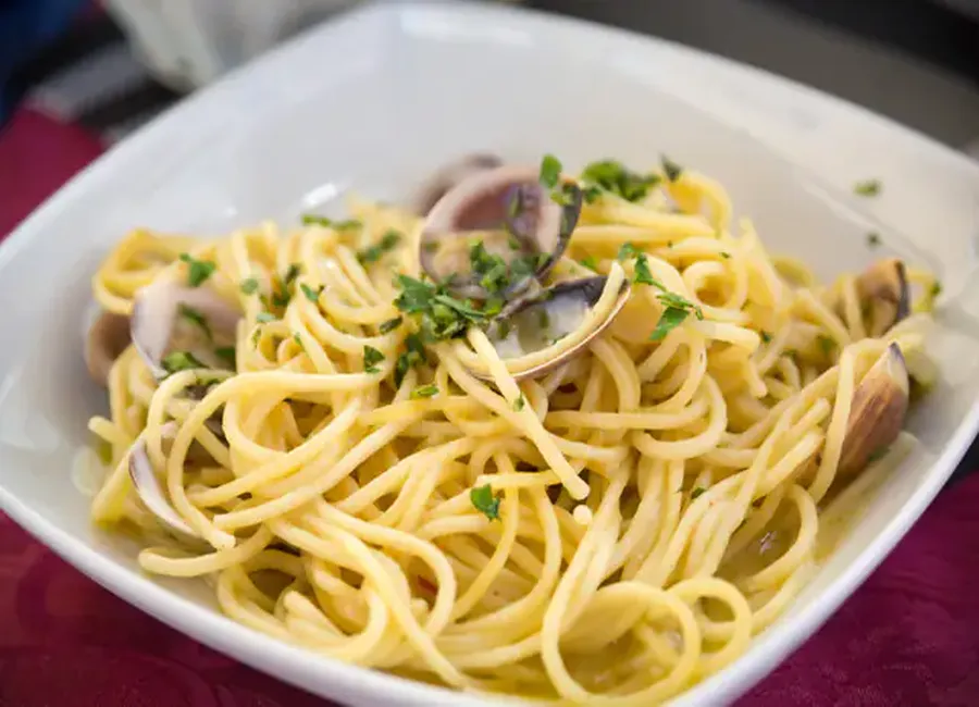 Spaghettis aux palourdes