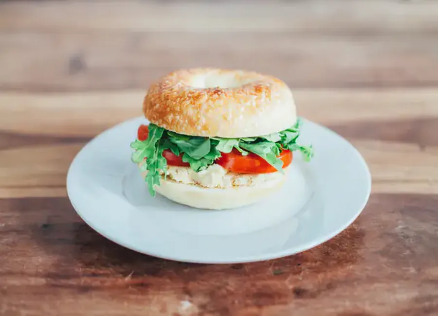 Bagels aux poivrons