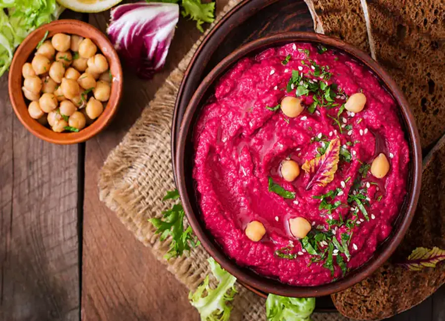 Dip betteraves houmous