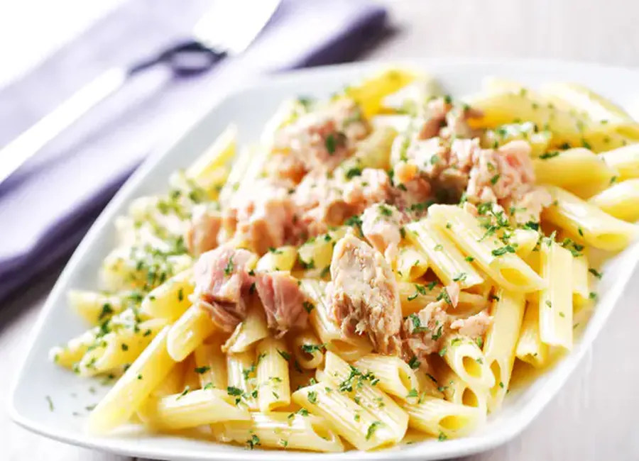 Penne au thon