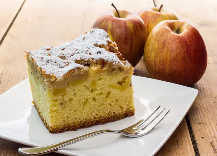 Gâteau aux pommes rapide