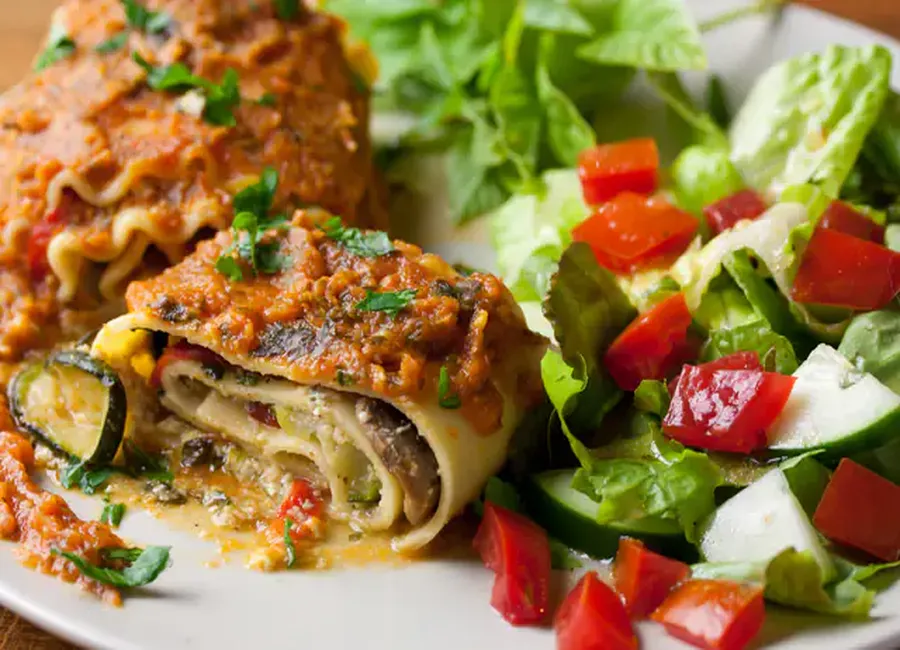 Lasagnes faciles à la ratatouille