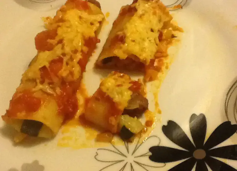 Cannelloni merguez légumes