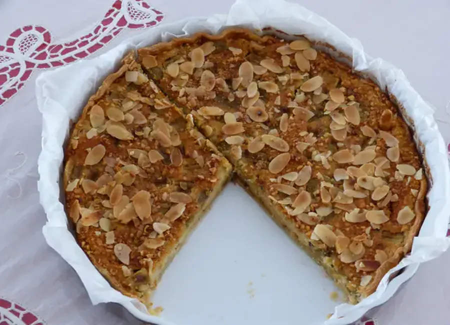 Crumble pommes cannelle à la vergeoise