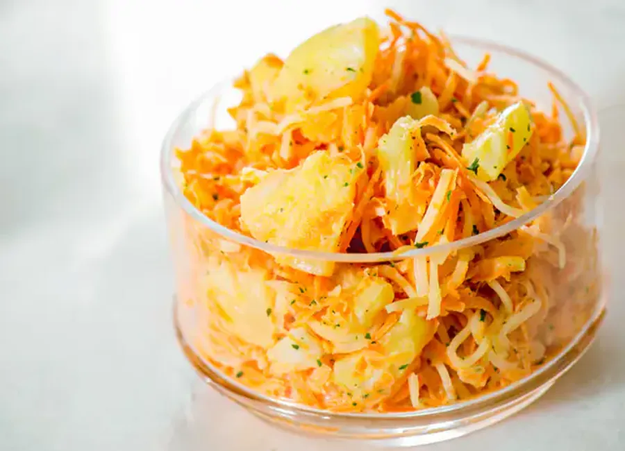 Salade de carottes à l'orange (maroc)