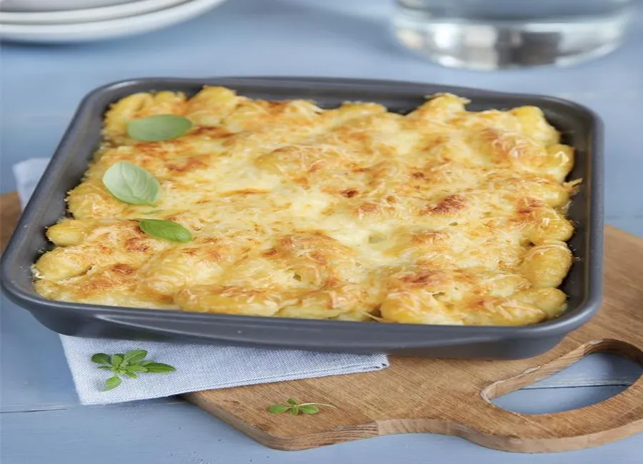 Gnocchis gratinés à la béchamel