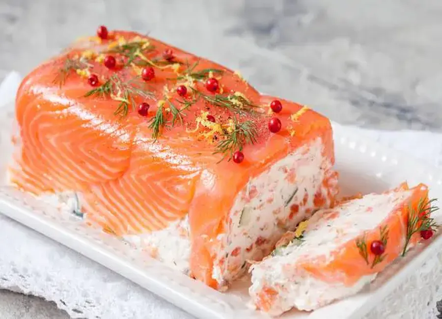 Terrine irlandaise au saumon fumé