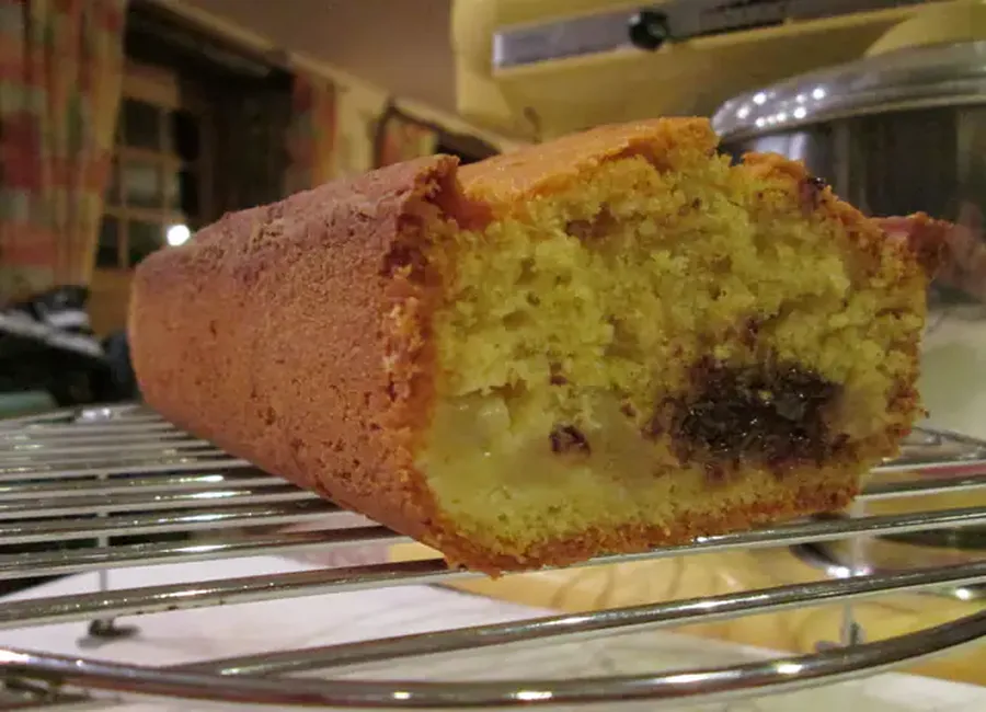Cake aux poires et chocolat fondant