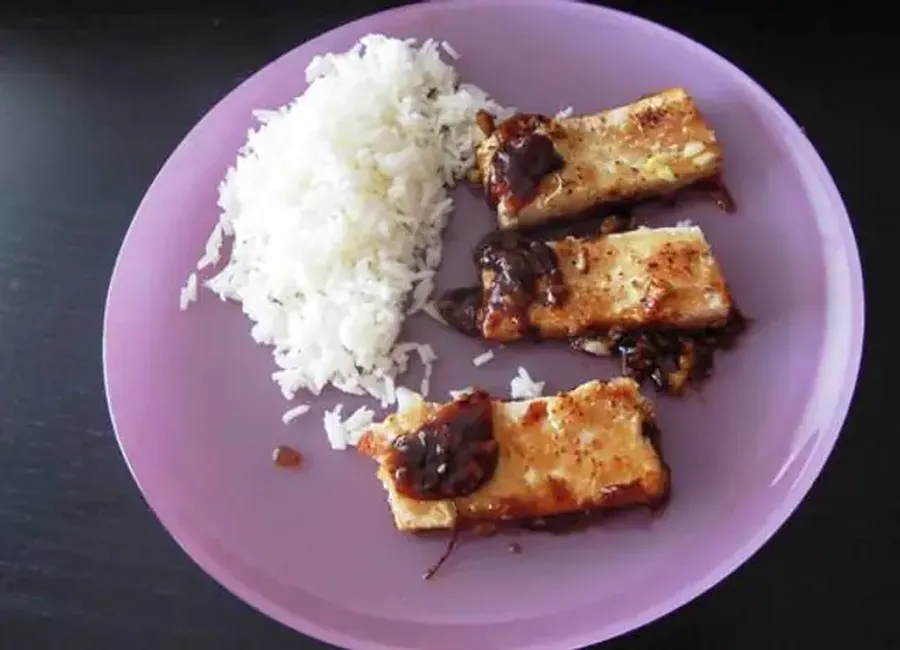 Tofu au sésame