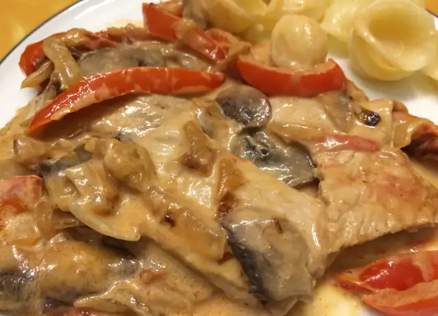 Délice de veau crémeux au paprika