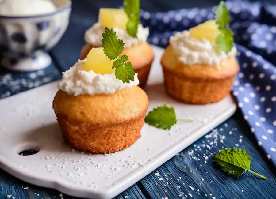 Muffins à l'ananas