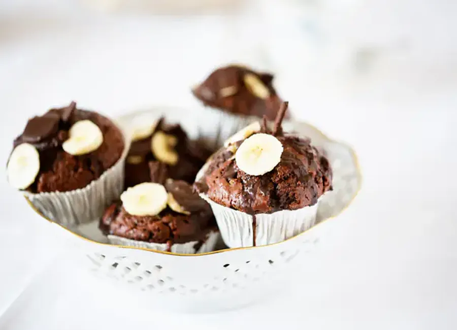 Muffins choco-banane