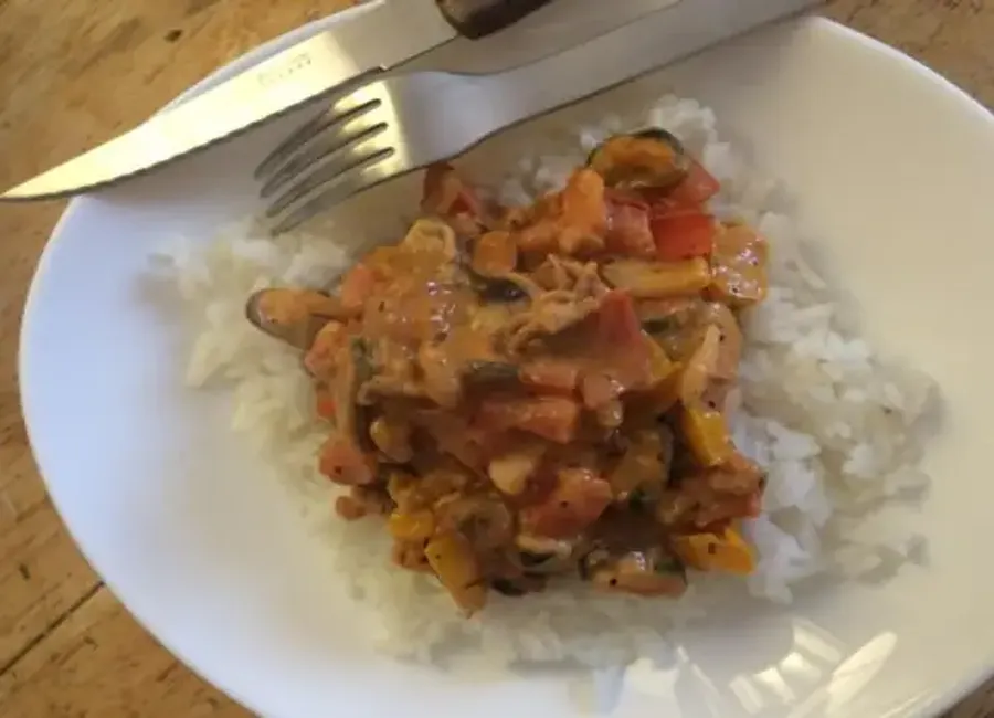 Poêlée de fruits de mer économique et facile