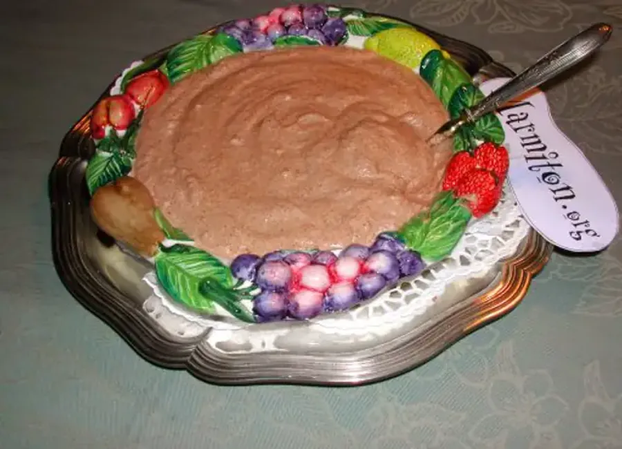Mousse à la cannelle