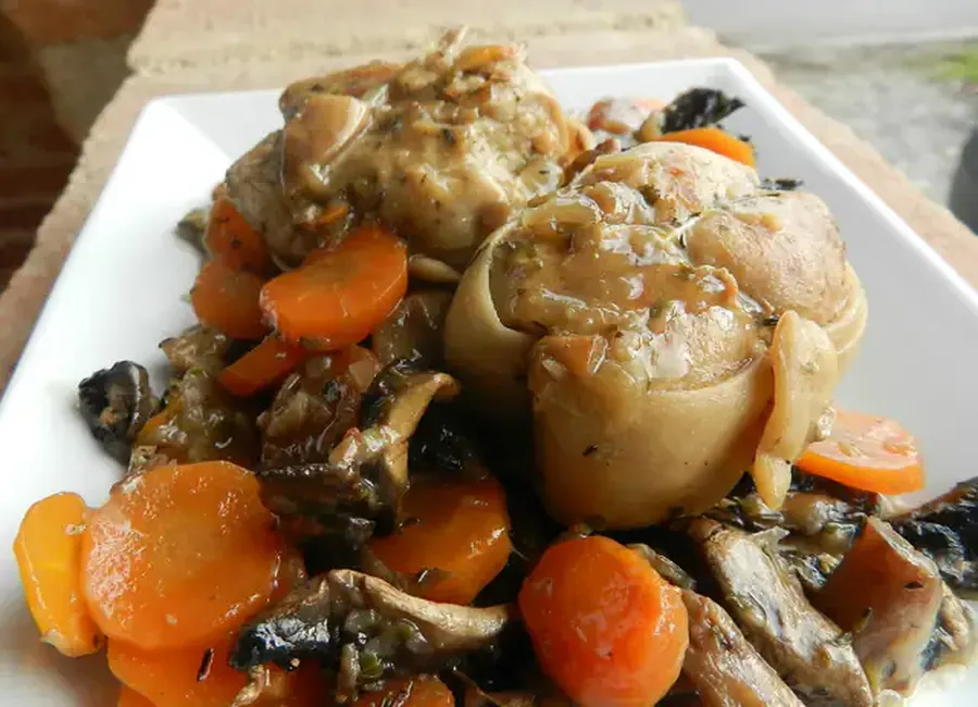 Paupiettes au vin blanc