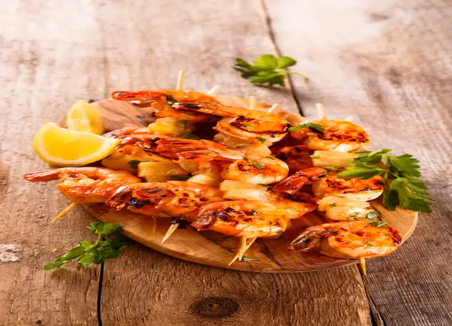 Crevettes marinées